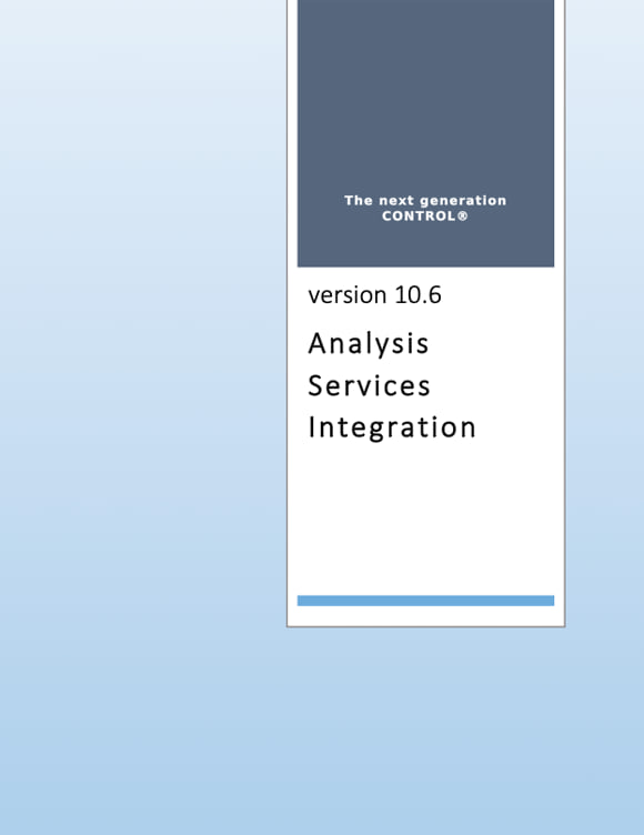 Analysis Services Integration documentation